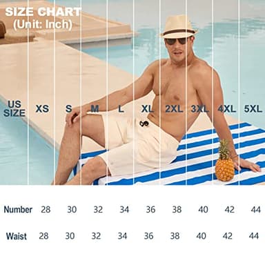 BRISIRA Mens Swim Trunks Bathing Suit 9 Inch Inseam Compression Liner Beach Long Board Shorts Swimsuit Anti-Chafe Quick Dry - Image 6