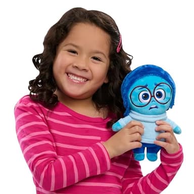 Inside Out 2 Talk It Out Small Plush - Sadness, Kids Toys for Ages 3 Up by Just Play - Image 3