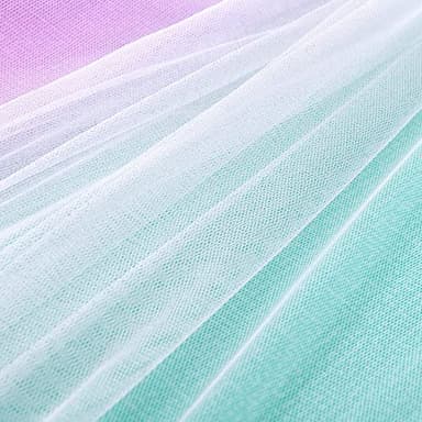 XiDi Dream Star Blackout Curtains for Kids Rooms Girl Princess Curtain for Daughter Bedroom Window (Pink Purple Green, W52 X L96) - Image 5