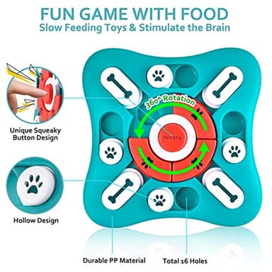 Dog Puzzle Toys - Interactive, Mentally Stimulating Toys for IQ Training & Brain Stimulation - Gift for Puppies, Cats, Dogs - Image 4