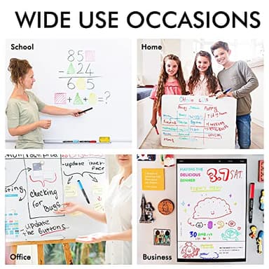 Shuttle Art Dry Erase Markers, 15 Colors Magnetic Whiteboard Markers, Fine Point, Perfect For Writing on Whiteboards, Dry-Erase Boards,Mirrors for School Office Home - Image 7