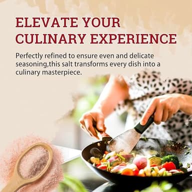 52USA Himalayan Pink Salt, Fine Grain, 39oz (2.4 LB), Pink Himalayan Sea Salt, Himalayan Salt, Kosher Salt, Rock Salt for Grinder Refill - Image 4