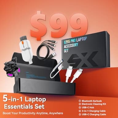 HP 2025 17 inch Laptop Business, 17.3" IPS FHD Display, AMD Ryzen 5 (Beats i7-1165G7), Ms Office Lifetime, Win 11 Pro, AI Copilot, w/Accessory, Numeric Keypad, WiFi 6 (32GB RAM + 1TB SSD) - Image 2