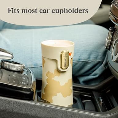 Contigo x Ally Love Stainless Steel Vacuum-Insulated Travel Mug with Autoseal and Easy Clean Lid, Spill-proof, Keeps Drinks cold 24 hrs & hot for 11 hrs, BPA Free, 16oz., West Loop 3.0, Oatmilk - Image 7