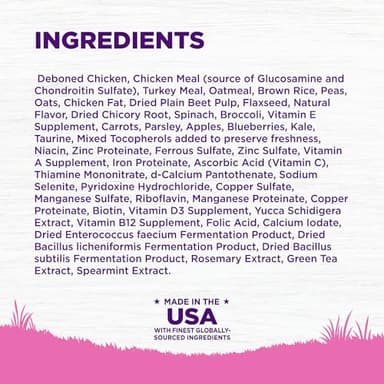 Wellness Complete Health Dry Dog Food for Small Dogs, Toy Breed, Wholesome Grains, Natural, Chicken, Brown Rice, & Peas Recipe, 4-Pound Bag - Image 6