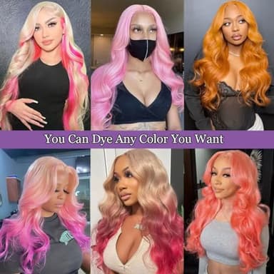 Fayniss 30 Inch 613 Blonde Wig Human Hair 180% Density 13x6 Body Wave Lace Front Wigs Human Hair Glueless Wigs Pre Plucked With Baby Hair (30 inch, 613 Blonde Wig) - Image 8