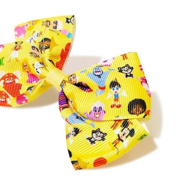 Disney 100th Anniversary Special Hair Accessory for Girls|18pc Disney Hair Bow Clips Featuring Favorite Characters with a String Bag Bow Holder with hanger. For all occasions & ages 3+ - Image 6