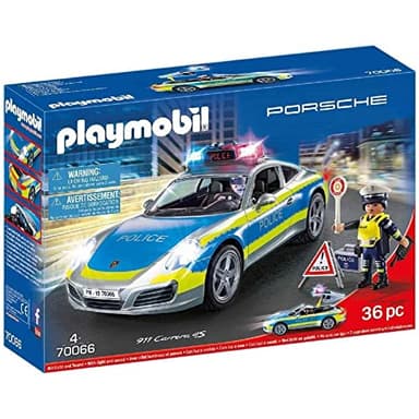 Playmobil Porsche 911 Carrera 4S Police - Image 1