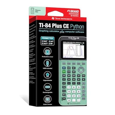 Texas Instruments TI-84 Plus CE Color Graphing Calculator, Mint Small - Image 9
