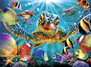 Buffalo Games - Steve Sundram - Tiny Bubbles - 1000 Piece Jigsaw Puzzle For Adults - Challenging Puzzle Perfect for Game Nights - Finished Size is 26.75 x 19.75 - Image 3