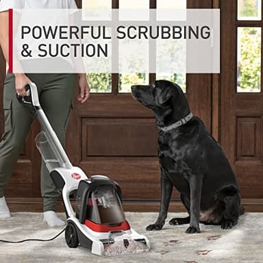 Hoover PowerDash Pet+ Compact Carpet Cleaner Machine, Lightweight Carpet Shampooer Machine, Includes Storage Mat, Pair with a Hoover Carpet Cleaner Solution for a Bright, Refreshed Home - Image 3