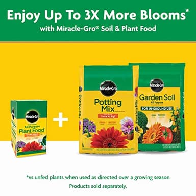 Miracle-Gro Water Soluble All Purpose Plant Food, Fertilizer for Indoor or Outdoor Flowers, Vegetables or Trees, 3 lbs. - Image 11