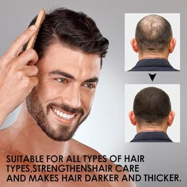 Root activator Shampoo, Gray Hair Regrowth Conditioner Mane Strengthening Activation Shampoo Soap for Smooth and Strong Hair Restoration Hair Care Solution Suitable for Men and Women(200ml) - Image 5