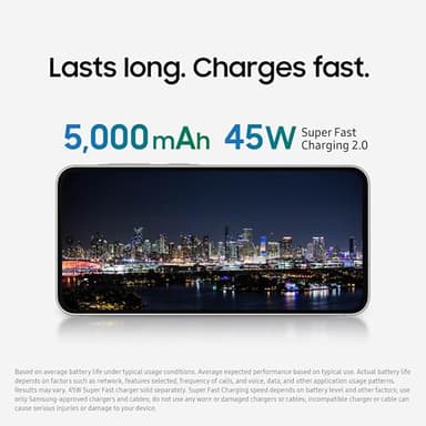 Samsung Galaxy A56 5G Cell Phone, 256GB AI Smartphone, Unlocked Android, AI Photo Edits, Large Screen, Long Battery Life, 2025, US 1 Yr Manufacturer Warranty, Awesome LightGray - Image 7