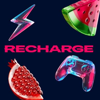 RESPAWN Energy and Focus Gum by Razer, Recharge Chewing Gum Sugar-Free - Pomegranate Watermelon, 15 Count (Pack of 10) - Image 5