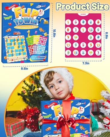 Matching Memory Game for Kids Ages 3-5 4-8, Board Games for 4-6, Car Airplane Camping Travel Toys Games Activities for 3-5 4-8, Toddler Kid Road Trip Essentials, Birthday Gifts for Kids Boys Girls - Image 6