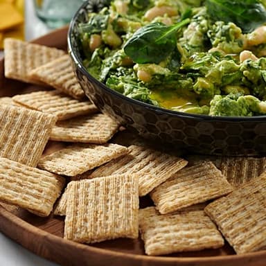 Triscuit Original Whole Grain Wheat Crackers, Vegan Crackers, Healthy Snacks, Lunch Snacks, Party Size, 17 oz - Image 10