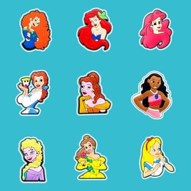 25Pcs Cute Shoe Charms for Croc, Cartoon Shoe Decoration for Shoes Bracelet Wristband Clog Sandals Birthday Party Favors - Image 3