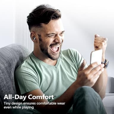 kurdene Wireless Earbuds Bluetooth 5.3 in Ear Buds Light Weight Headphones,Deep Bass Sound,Built in Mics Headset,Clear Calls Earphones for Sports Workout - Image 7