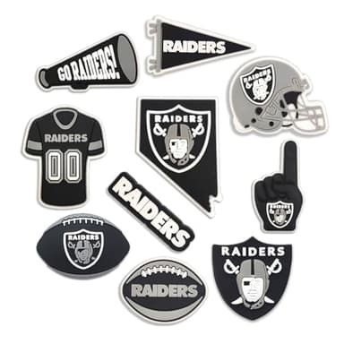 10PCS Shoe Charms for crocs clogs Decoration, Team Charms for sports fans - Image 1