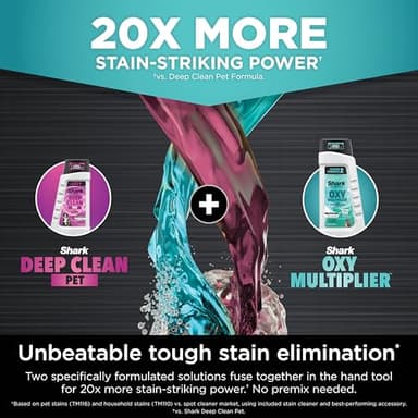Shark StainStriker HairPro Portable Carpet, Upholstery & Area Rug Cleaner with Pet Mess & Hair Tools, Self-Cleaning, Perfect for Pets & Car Interiors, 4 Cleaning Tools & Pet Solution, Copper, PX251 - Image 2