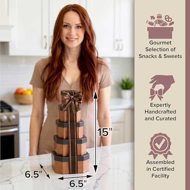 Broadway Basketeers Gift Basket Snack Gifts for Families, College, Delivery for Teachers, Birthdays, Appreciation, Thank You, Get Well Soon, Care Package - Image 6