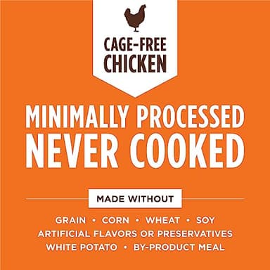 Instinct Raw Boost Mixers, Freeze Dried Dog Food Topper, Grain Free - Cage Free Chicken, 6 oz. Bag - Image 5