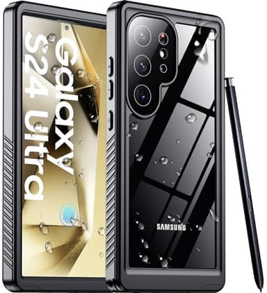 2025 New for Samsung Galaxy S24 Ultra Case Waterproof, [Built-in Camera & Screen Protector][Military Grade Shockproof][IP68 Underwater][Dustproof][Dropproof] Full Body Phone Case for S24 Ultra 6.8" - Image 1