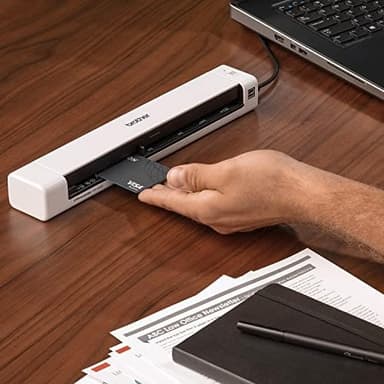 Brother DS-640 Compact Mobile Document Scanner, (Model: DS640) 1.5"x2"x11.9" - Image 7