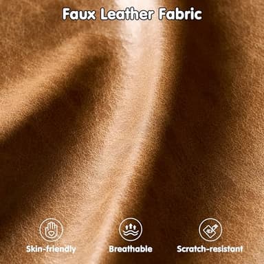 ovios Sectional Cloud Couch for Living Room, Modular Floor Sofa with Plush Corduroy, No Assembly Required, Big Comfy Couches Set with Fluffy Memory Foam, Stupendous U Shaped Sofas with Chaise, Brown - Image 5