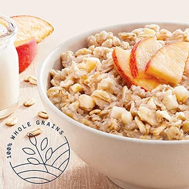 Quaker Instant Oatmeal, Peaches & Cream, 1.05oz, 44 Counts (Pack of 1) - Image 3