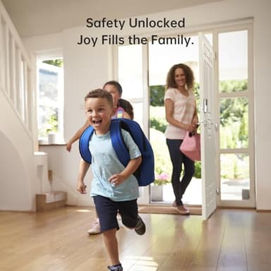 Smart Deadbolt, SMONET Fingerprint Electronic Deadbolt Door Lock with Keypad-Bluetooth Keyless Entry Front Door Digital Keypad App Control, Ekeys Sharing, App Monitoring Auto Lock for Homes and Hotel - Image 8