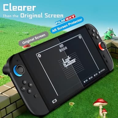FILMEXT Anti Reflective Screen Protector Compatible with Nintendo Switch 2 Model 2025, [Clearer Than Original Screen] [0.17mm Thickness] AR Screen Protector Compatible with Switch 2 7.9-Inch - Image 2