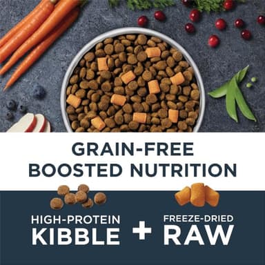 Instinct Raw Boost Gut Health, Natural Dry Dog Food with Freeze Dried Pieces, Grain Free Recipe - Real Chicken, 18 lb. Bag - Image 3