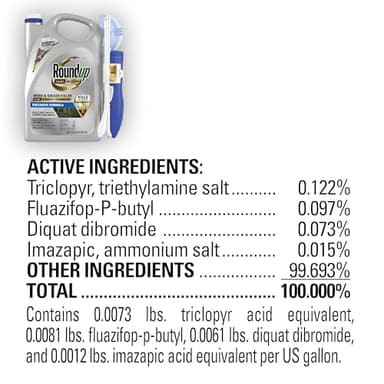 Roundup Dual Action Weed & Grass Killer Plus 4 Month Preventer with Sure Shot Wand, 1 gal. - Image 2
