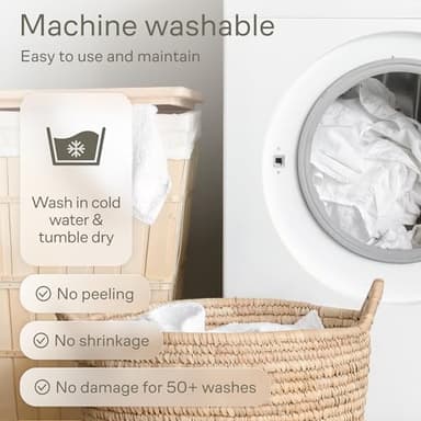 Niagara Crib 3 Pack 100% Waterproof Mattress Protector, Soft Breathable Crib Mattress Protector with Deep Pocket, Mattress Pad for Toddler and Baby (52x28, White) - Viscose Made from Bamboo - Image 5