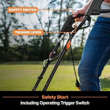 LawnMaster TE1016M Electric Tiller 12-Amp, 16-Inch - Image 6