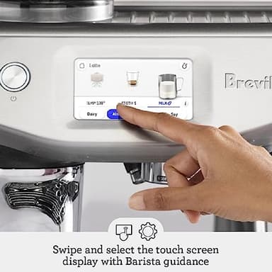 Breville Barista Touch Impress Espresso Machine BES881BSS, Brushed Stainless Steel - Image 5