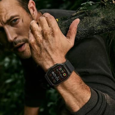 Suitisbest Sport Bands Compatible with Apple Watch Ultra Band 49mm 46mm 45mm 44mm 42mm Men, Stretchy Nylon Sport Loop Strap with S-Hook for iWatch Series 11 10 9 8 7 6 5 4 3 2 1, SE 3 2 1, Ultra 3 2 1 - Image 6