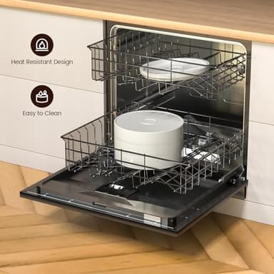 MISFANS Ceramic Cat Water Fountain - 2.1L/71oz - All-Ceramic Body & Pure Copper Water Spout - Non-Toxic - Automatic Pet Drinking Fountain Indoor with Ultra-Quiet Pump, and 3Pcs Filter & Sponge (White) - Image 6