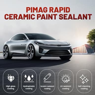 PIMAG Ceramic Coating for Cars, Rapid Ceramic Spray Paint, Shiny Car Waxs Stuff,Gloss Hydrophobicty Anti Scratch, Sutiable for Cars, Trucks, Motorcycles, RV's Vehicles(16oz) - Image 4