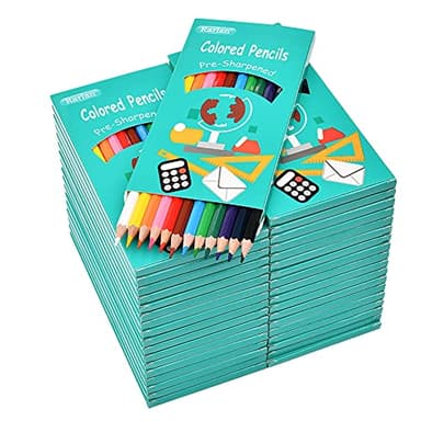 Rarlan Colored Pencils Bulk, Pre-sharpened Colored Pencils for Kids, 12 Assorted Colors, Pack of 36, Coloring Pencils 432 Count - Image 1
