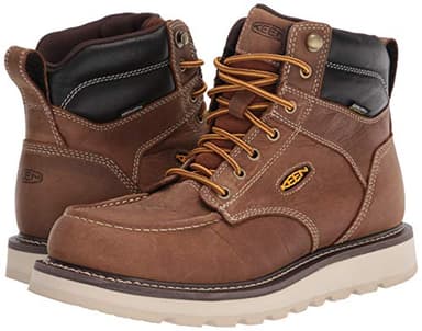 KEEN Utility Men's Cincinnati 6" Waterproof Soft Toe Wedge Work Boots - Image 7