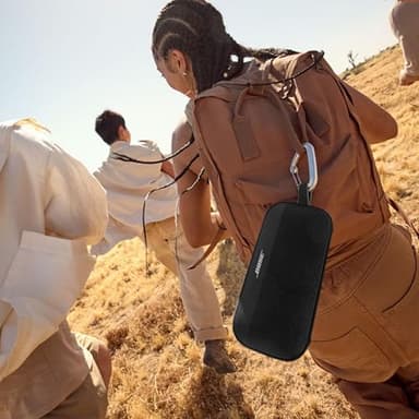 Bose SoundLink Flex Portable Bluetooth Speaker (2nd Gen), Portable Outdoor Speaker with Hi-Fi Audio, Up to 12 Hours Battery Life, Waterproof and Dustproof, Black - Image 3