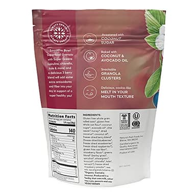 Nature's Path Organic Superfood Smoothie Bowl Granola, 9.5 oz (Pack of 1), Gluten Free, Non-GMO - Image 6