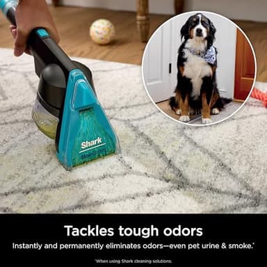 Shark EX301 CarpetXpert HairPro Pet with StainStriker, Corded Upright Deep Carpet, Rug & Upholstery Cleaner, Pet Stain Remover, Gray (Renewed) - Image 5