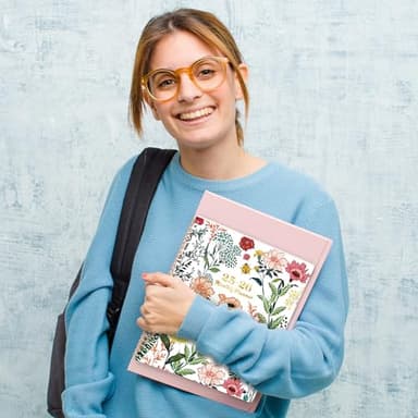 2025-2026 Monthly Planner/Calendar - Jul 2025 - Dec 2026, 18 Monthly Planner 2025-2026, 9’’ x 11'', Academic Planner with Tabs, 2-sided Pockets, Twin-wire Biding, Holidays, Notes Pages, Julian Dates - Image 7