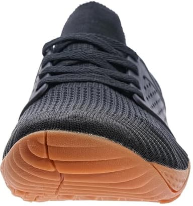 WHITIN Men's Trail Running Shoes Minimalist Barefoot 5 Five Fingers Wide Width Size 12 Low Zero Drop Male Parkour Road Sport Toe Box Gym Workout Fitness Breathable Beach Black Gum 45 - Image 4