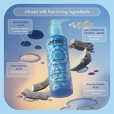amika dream routine overnight hydrating hair mask, 100ml - Image 3