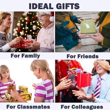 Daemson Mini LED Keychain Flashlight, Ultra Bright Tiny Flashlight, Small Keychain Flashlight White Light, Micro Pocket Key Ring LED Flashlight for Emergency Lighting - Multicolor Shell (8PCS) - Image 8